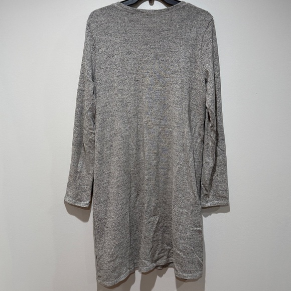 CP Shades Cotton Basic Short Dress Medium M Gray Casual Neutral Normcore Staple - Picture 8 of 10